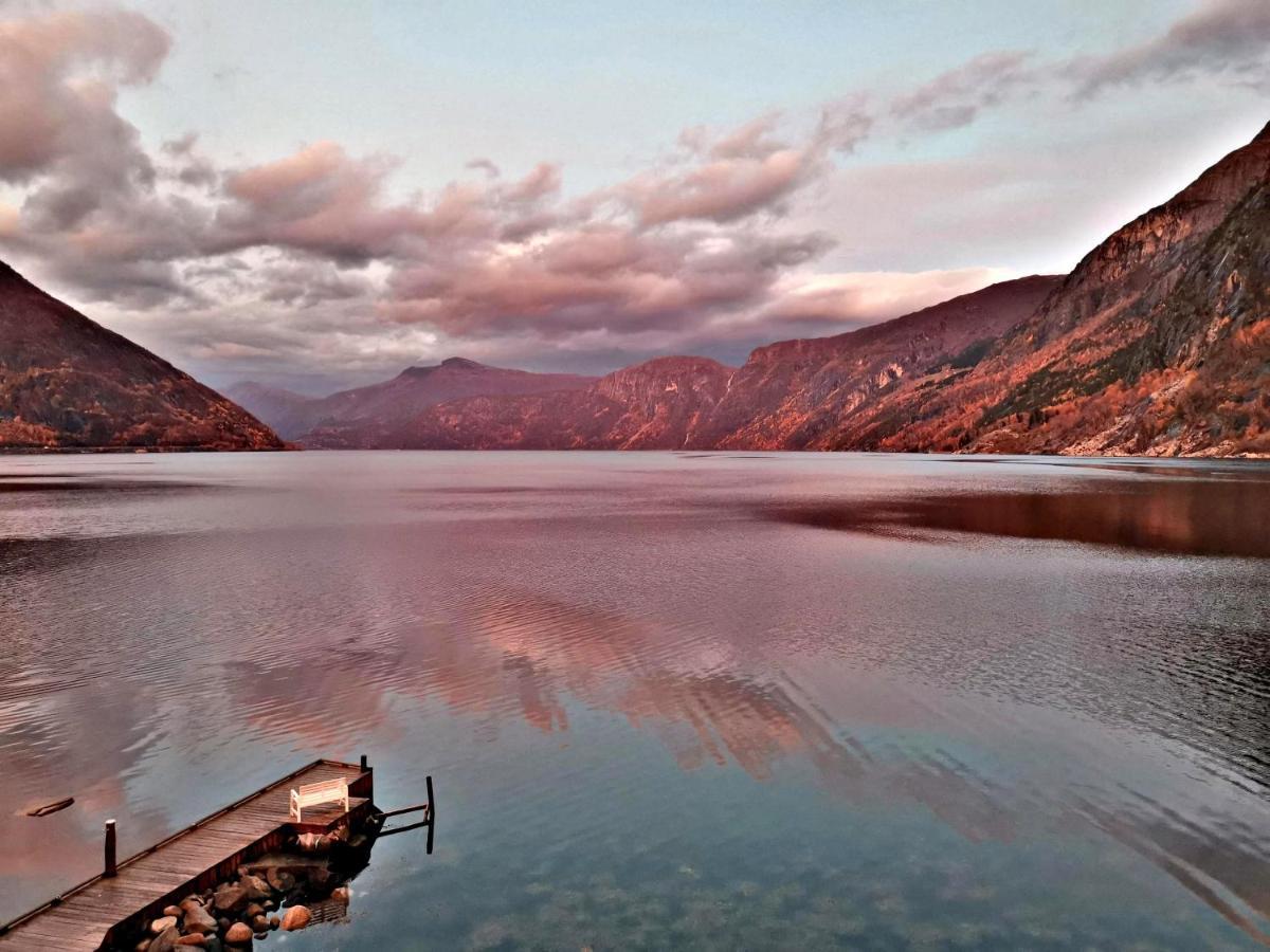 Fjordperlen Villa Eidfjord Exteriör bild