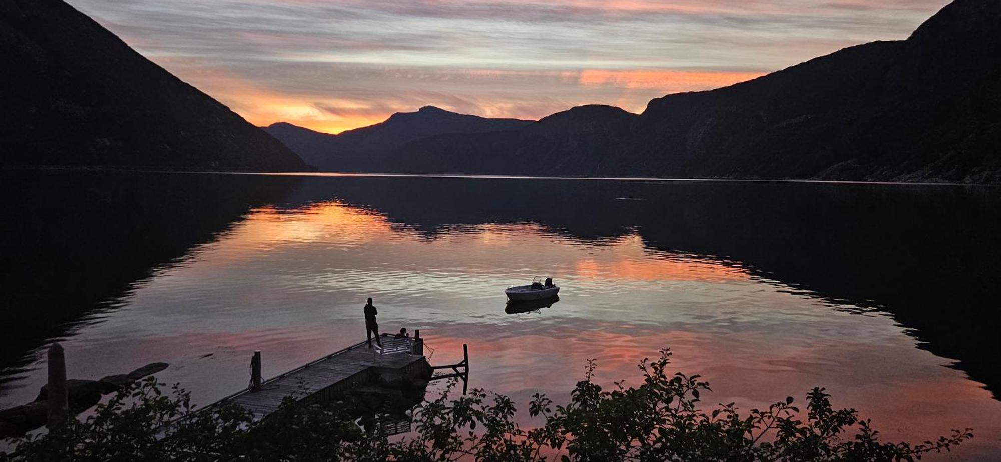 Fjordperlen Villa Eidfjord Exteriör bild